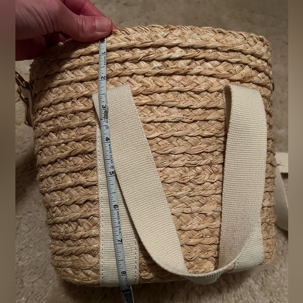J. Crew Factory straw bucket bag - Picture 3 of 4